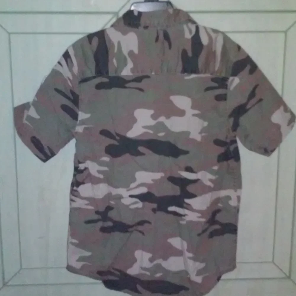 Wrangler Kids Boys Camouflage Top 8 & Shorts 10